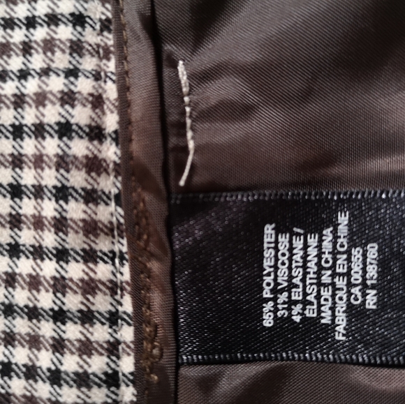 Checkered cropped pant - Picture 5 of 7